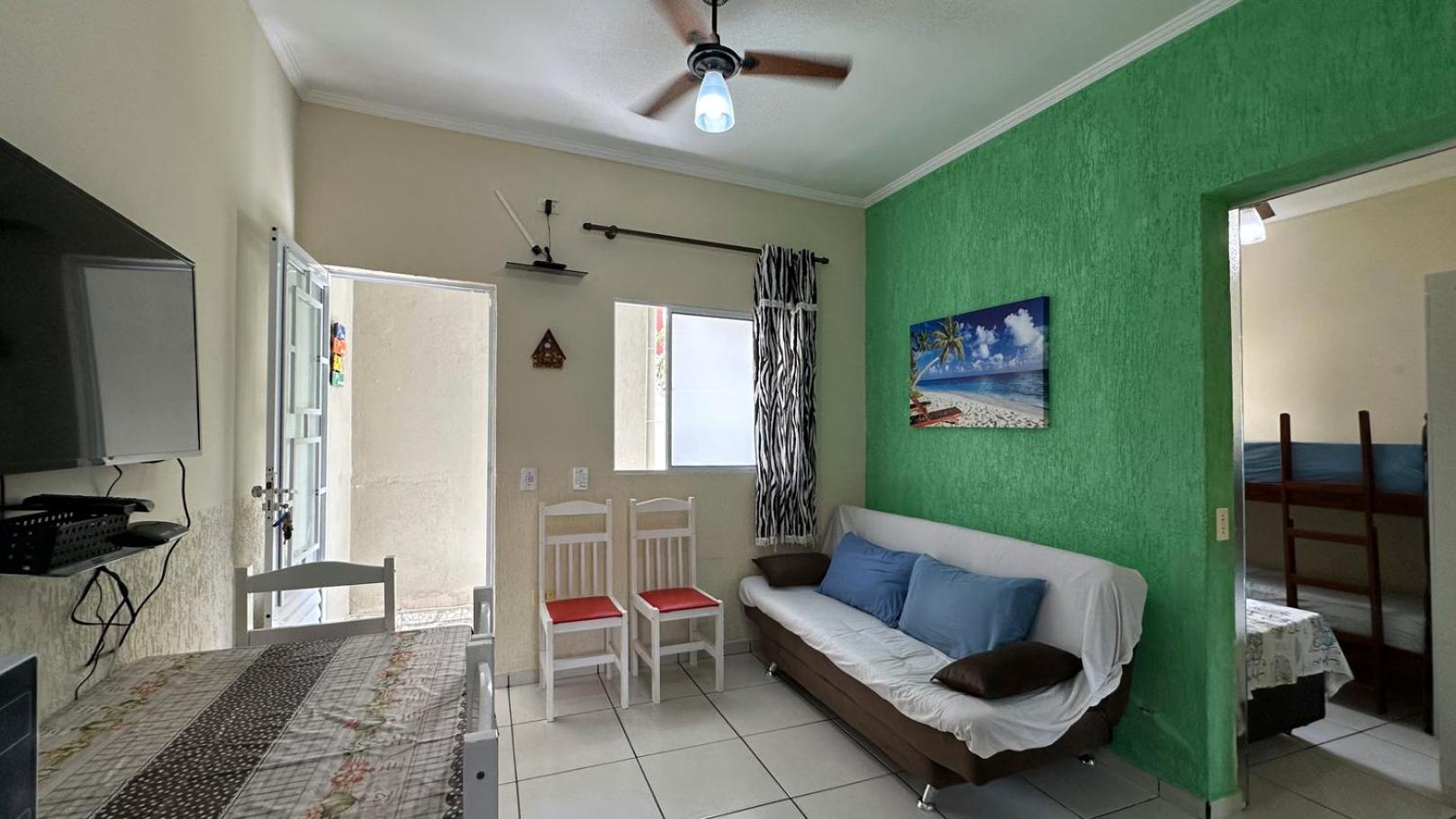 Apartamento Aconchegante C Wi-fi Na Do Sape Ubatuba